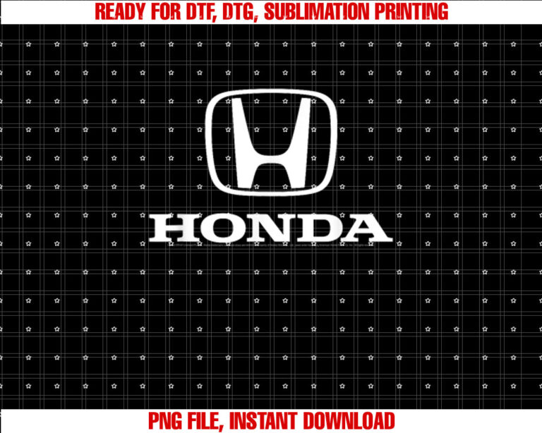 Honda Standard  Shirt PNG, DTF, DTG, Sublimation Design