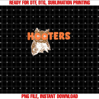 Hooters Retro  Shirt PNG, DTF, DTG, Sublimation Design