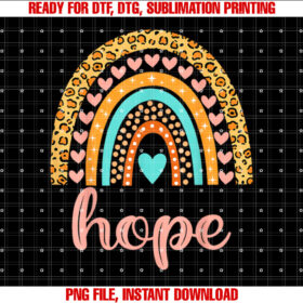 Hope Hope Name Birthday Shirt Gift Shirt PNG, DTF, DTG, Sublimation Design