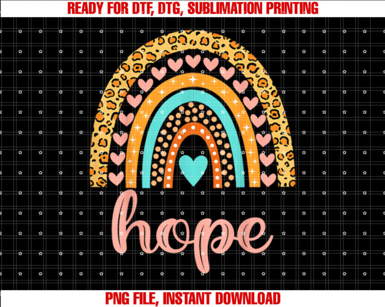 Hope Hope Name Birthday Shirt Gift Shirt PNG, DTF, DTG, Sublimation Design