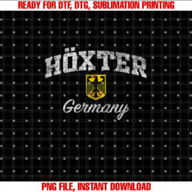 Hoxter Germany Deutschland T-shirt design, Digital Download