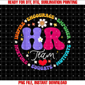 Human Resources HR Team Employee Appreciation T-shirt design, Digital Download