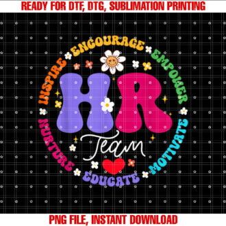 Human Resources HR Team Employee Appreciation T-shirt design, Digital Download