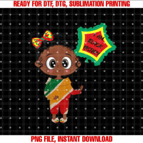 I Am Black History Month Melanin Kids Girls Toddler Shirt design, Digital Download