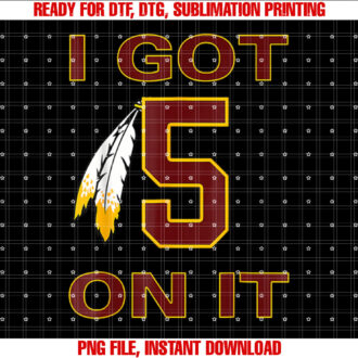 I Got 5 On It NativeInspired Design T-shirt design, Digital Download