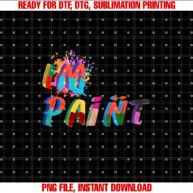 I Love To Finger Paint Im Paint Hers T-shirt design, Digital Download