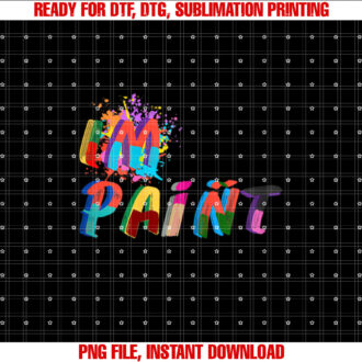 I Love To Finger Paint Im Paint Hers T-shirt design, Digital Download