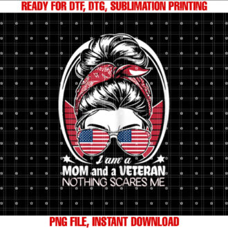 I am A Woman I am A Veteran Funny Veteran Women Mothers Day T-shirt design, Digital Download