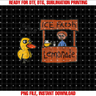 Ice Fresh Lemonade Duck Funny Got Any Grapes Love Gift T-shirt design, Digital Download