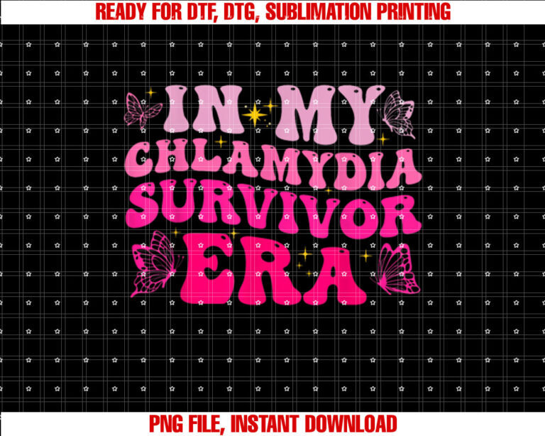 In My Chlamydia Survivor Era Funny Inappropriate Adult Humor T-shirt