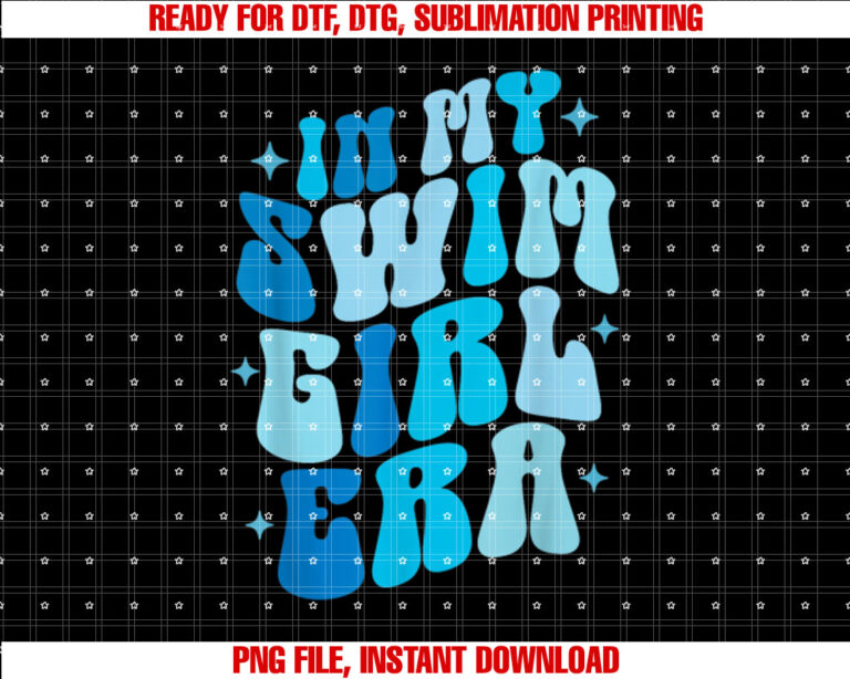 In My Swim Girl Era Swimming Swimmer Swim Women T-shirt