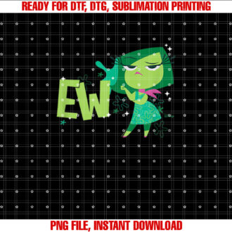 Inside Out 2 Disgust Emotion Character Ew T-shirt