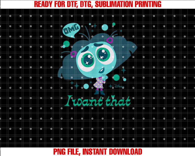 Inside Out 2 Envy Character Omg I Want That T-shirt