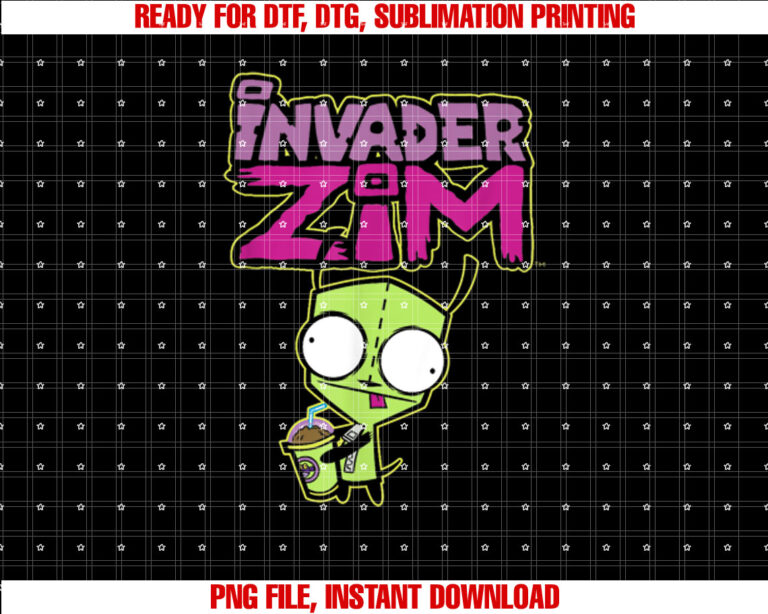 Invader Zim Gir Milkshake Foodie Dog T-shirt