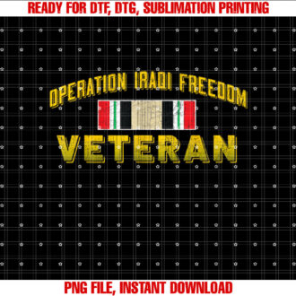 Iraq Operation Iraqi Freedom Veteran Day Gifts Black Mens Adults Letter Print Embroidery Modern Casual Military Veterans Day Memorial Day T-shirt