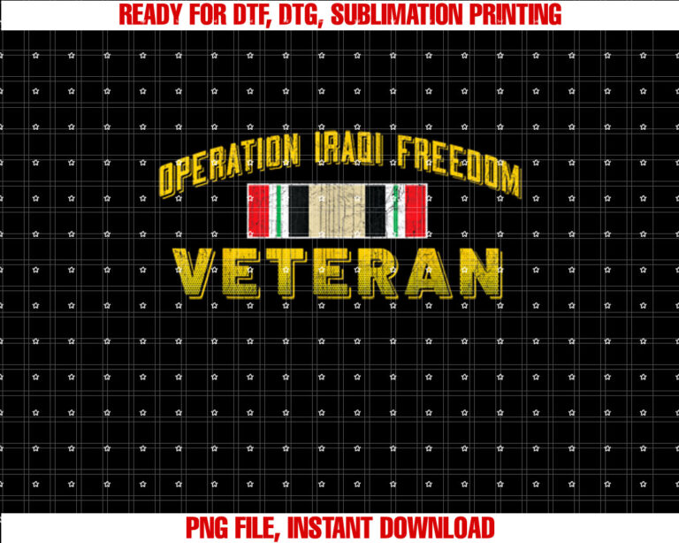 Iraq Operation Iraqi Freedom Veteran Day Gifts Black Mens Adults Letter Print Embroidery Modern Casual Military Veterans Day Memorial Day T-shirt
