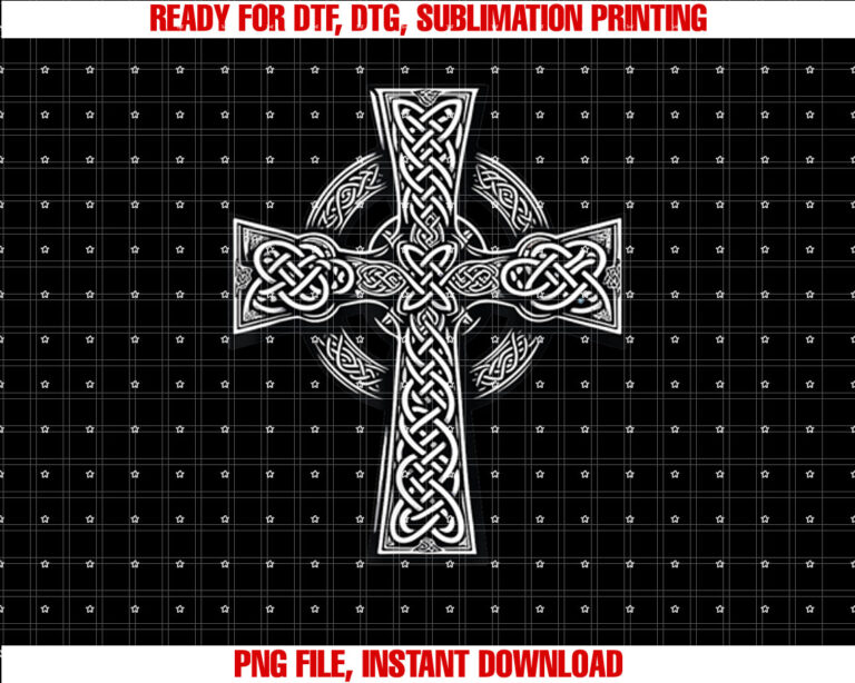 Irish Cross St Patricks Day Celtic Knots Christian T-shirt