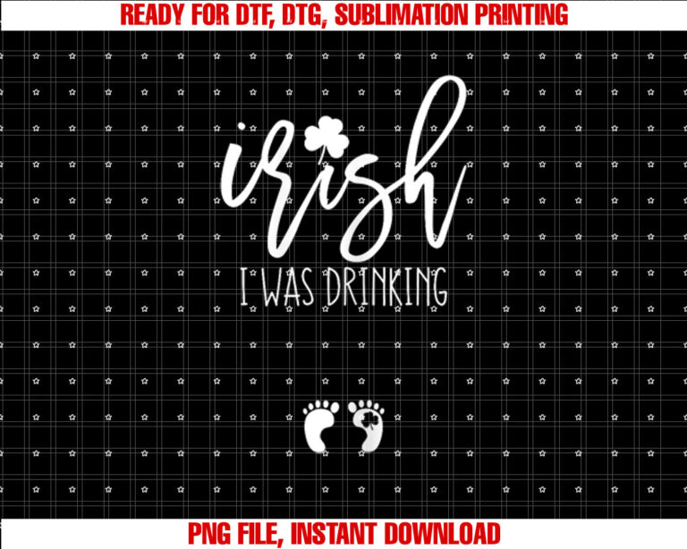 Irish I Was Drinking Funny St Patricks Day Pregnant T-shirt