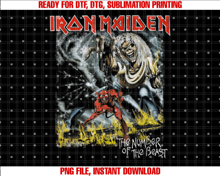 Iron Maiden Eddie Number of the Beast T-shirt