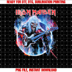Iron Maiden Legacy Collection 4 Fotd Live T-shirt, Sublimation Design, Digital Download