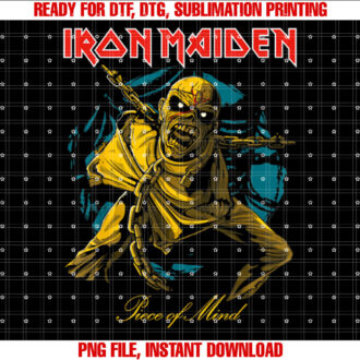 Iron Maiden Pom Gold Eddie T-shirt
