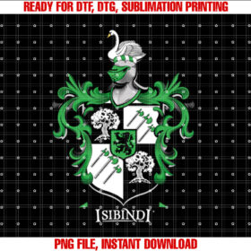 Isibindi Courage School Spirit Courageous Green T-shirt, Sublimation Design, Digital Download