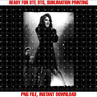 Janet Jackson Singing Live by Stephen Wright T-shirt, Sublimation Design, Digital Download