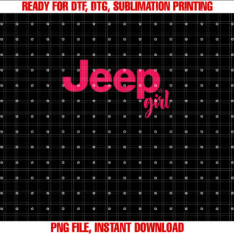 Jeep Girl T-shirt, Sublimation Design, Digital Download