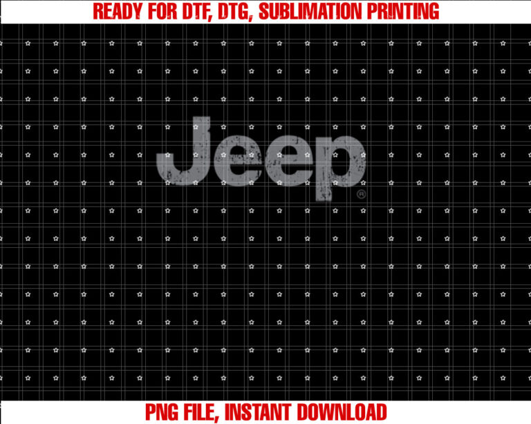 Jeep Iconic T-shirt, Sublimation Design, Digital Download