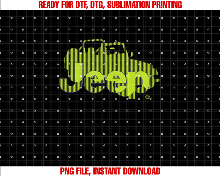 Jeep Lines Graphic T-shirt, Sublimation Design, Digital Download