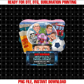 Jeff Dunham Asheville Nc 2025 T-shirt, Sublimation Design, Digital Download