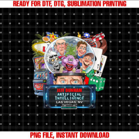 Jeff Dunham Las Vegas Nv 2024 T-shirt, Sublimation Design, Digital Download