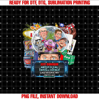 Jeff Dunham Las Vegas Nv 2024 T-shirt, Sublimation Design, Digital Download