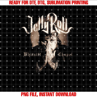 Jelly Roll Whitsitt Chapel T-shirt, Sublimation Design, Digital Download