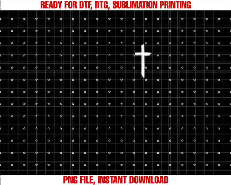John 3_16 Christian Cross Religious Bible Jesus on Back T-shirt, Sublimation Design, Digital Download