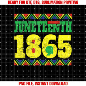 Juneteenth 1865 is the Independence Day Black History T-shirt, Sublimation Design, Digital Download