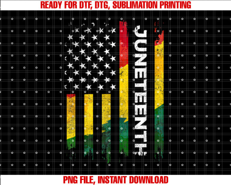 Juneteenth Freedom Day American Flag Black Pride T-shirt