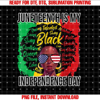 Juneteenth is My Independence Day Black History 4th of July T-shirt
