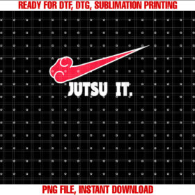 Jutsu It Jiu Jitsu Cute I Love Jujutsu T-shirt, Sublimation Design, Digital Download
