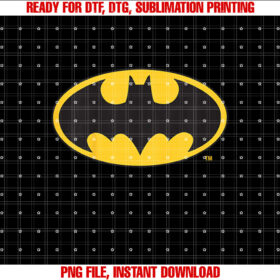 Kids Dc Kids Batman Classic T-shirt, Sublimation Design, Digital Download