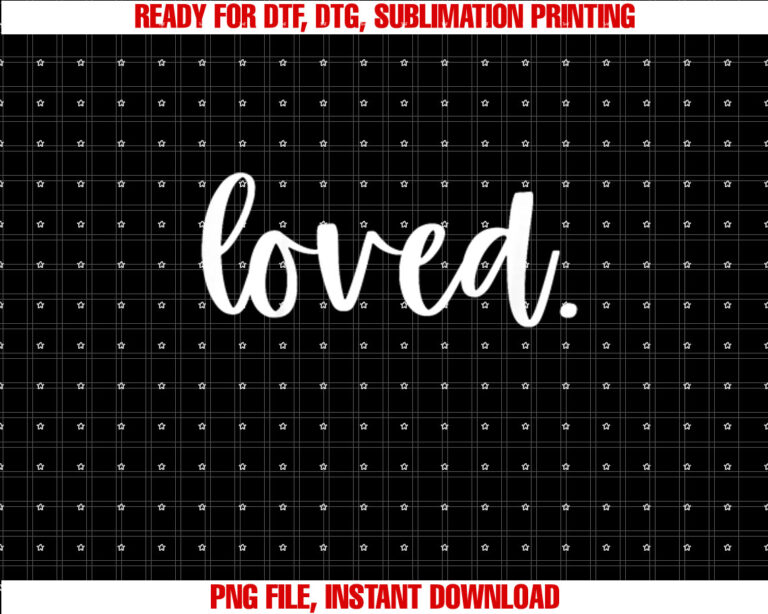 Kids Loved Toddler Valentines Day Girls Love Baby Boy T-shirt, Sublimation Design, Digital Download