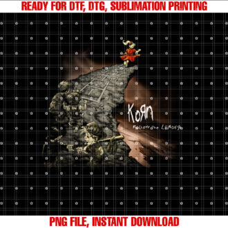 Korn T-shirt, Sublimation Design, Digital Download