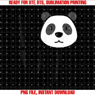 Love Pandas Panda Lover Kids Panda Bear T-shirt, Sublimation Design, Digital Download