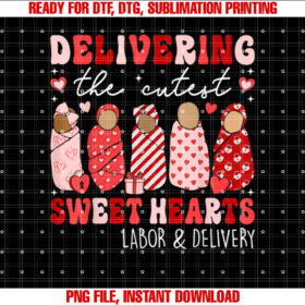 Labor and Delivery Nurse Valentines Day Ld Nurse T-shirt, Sublimation Design, Digital Download