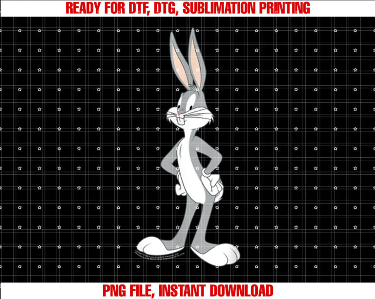Looney Tunes T-shirt, Sublimation Design, Digital Download