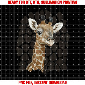 Love Giraffes Women Giraffe Lovers for Kids and Girls T-shirt, Sublimation Design, Digital Download