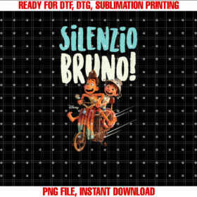 Luca Silenzio Bruno T-shirt, Sublimation Design, Digital Download