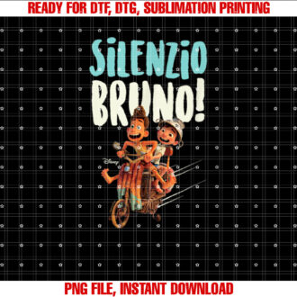 Luca Silenzio Bruno T-shirt, Sublimation Design, Digital Download