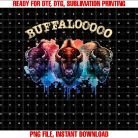 Lucky Buffalo Casino Slot Machine Buffalooooo Gambling T-shirt, Sublimation Design, Digital Download