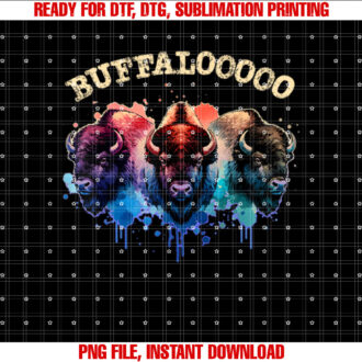 Lucky Buffalo Casino Slot Machine Buffalooooo Gambling T-shirt, Sublimation Design, Digital Download